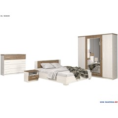 Bedroom Set - White & April Oak