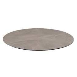 Hpl Top Diameter 590mm Cement Grey