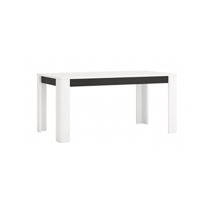 Extendable Table – White/Black/Vicenza Oak