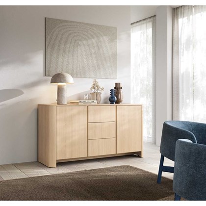 Sideboard – 3 Drawers & 2 Doors - Oak
