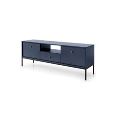 TV Unit 2 Doors & 1 Drawer - Navy Blue
