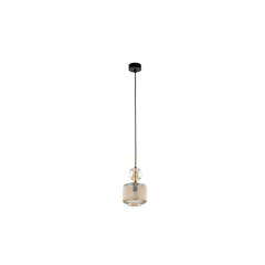 Sophia Cognac & White Hanging Lamp – 1xE14