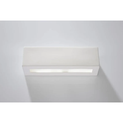Vega Wall Light – White & Silver