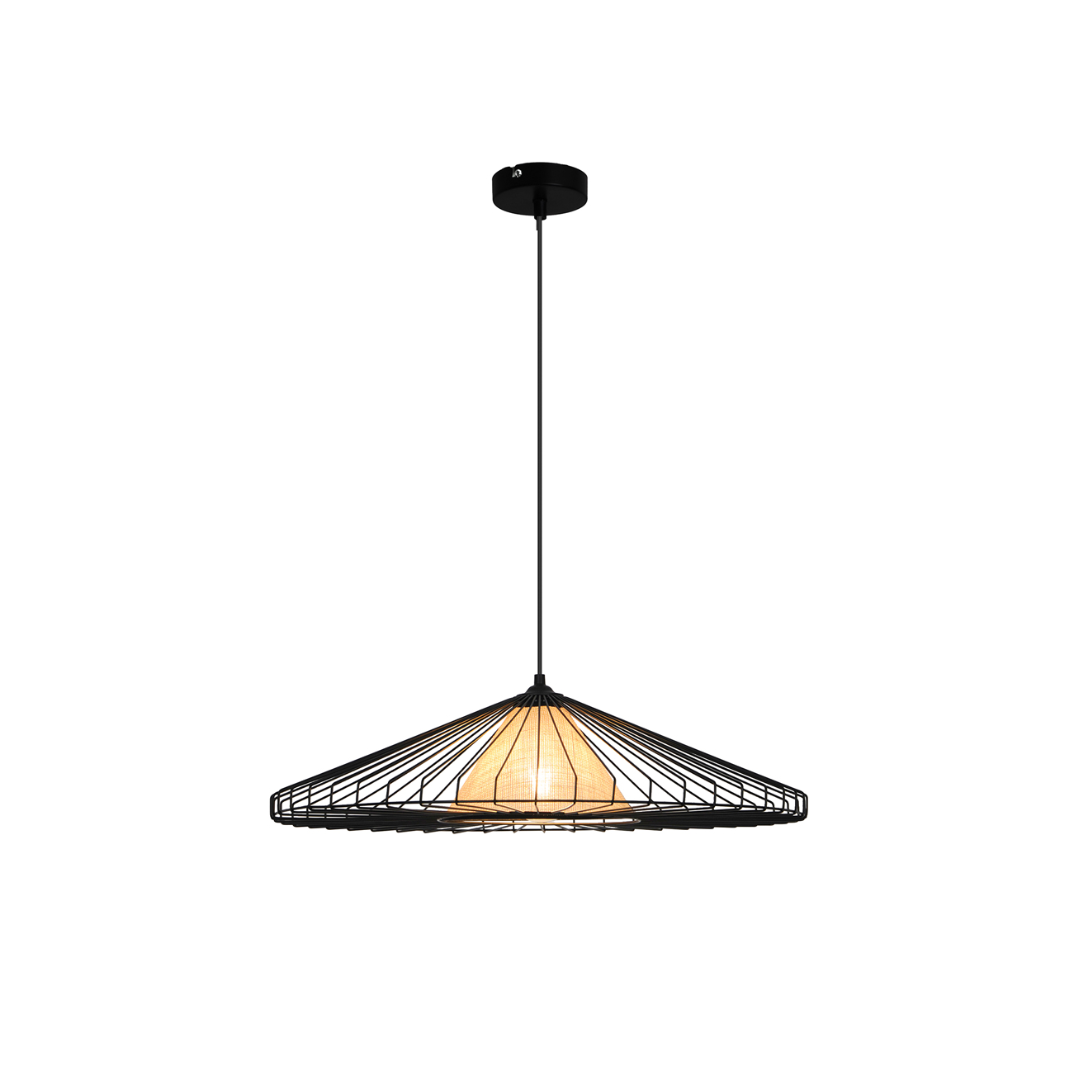 Minimalist Metal Pendant Light – E27 LED Socket