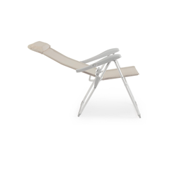 High-Back Beach Chair – Ice Grey