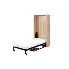 Single Wall Bed with Desk 90x190 cm