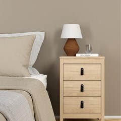 Madrid Nightstand 3 drawers