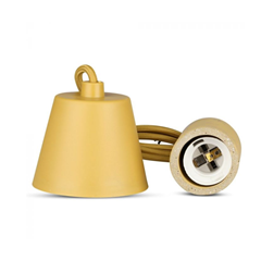 Concrete Pendant Light – Beige