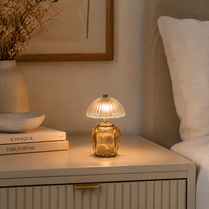 LED Table Lamp H14.6 Gracy Amber