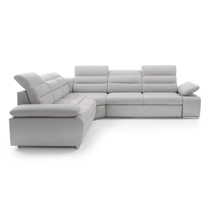 Corner Sofa Bed with Chaise Left – Light Grey