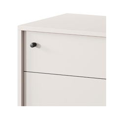 TV Unit 2 Doors 1 Drawer – Cashmere