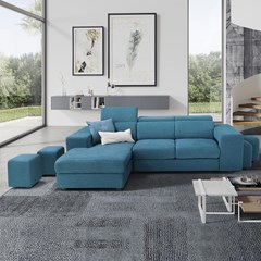 Sofa Bed 2-Seater With Chaise Longue Right 00294-R25