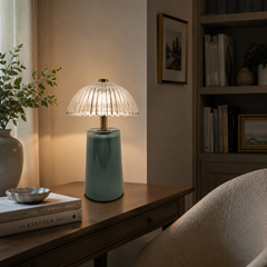 LED Table Lamp - Dark Green