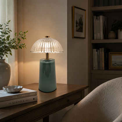 LED Table Lamp - Dark Green