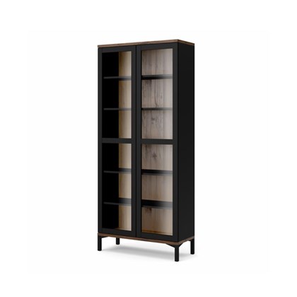 Roomers China Cabinet 2 Doors Walnut