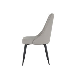 Dining Chair Light Grey W48xd59xh93cm
