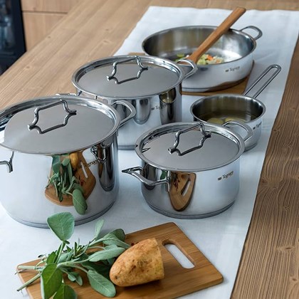 Cookware 9pcs Set Inox Steel