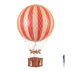 Vintage Balloon Model Jules Verne - Red