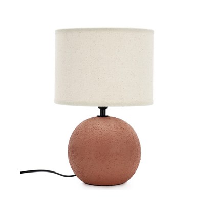 Irvin Cer Ro Terracotta Table Lamp H32