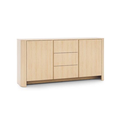 Sideboard – 3 Drawers & 2 Doors - Oak