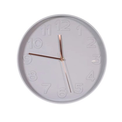 Round Coloured Clock 30.5 CM A1M6