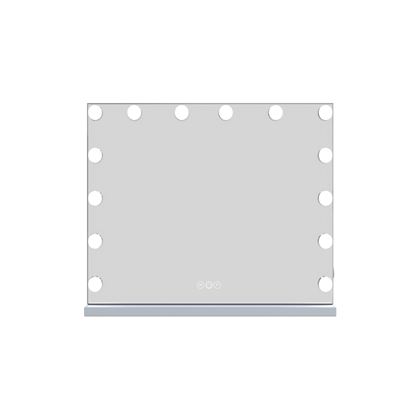 Led Mirror Silv 60X50cm Ip20 14Leds 3Cct