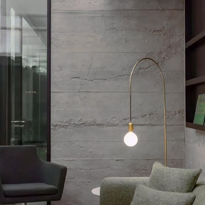 Concrete Board Wall Panel Light Grey 280x60cm