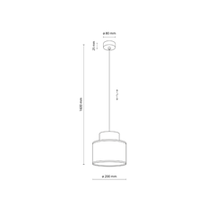 Small Lamp – Red