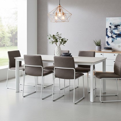 Outdoor table Alcora White