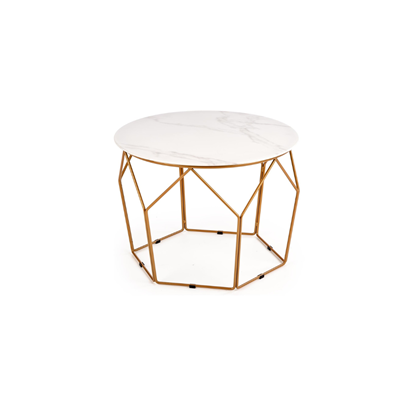 Madison Coffee Table – Gold/Marble