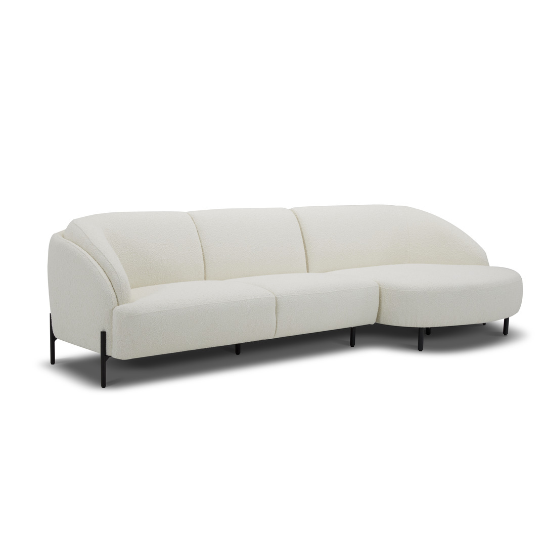 Sofa 2-Seater with CHL Right 3 - Light Grey