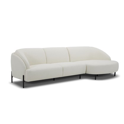Sofa 2-Seater with CHL Right 3 - Light Grey