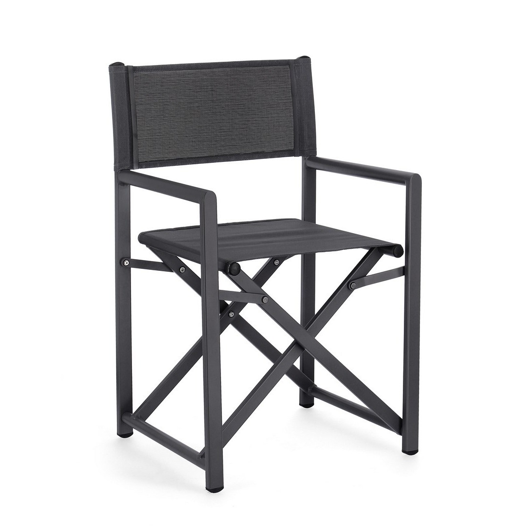 Foldable Armchair - Dark Grey