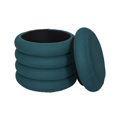 Storage Pouffe Atom – Blue