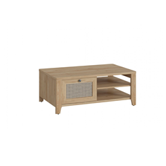 Coffee Table 1 Shelf – Jackson Hickory & Amadeus