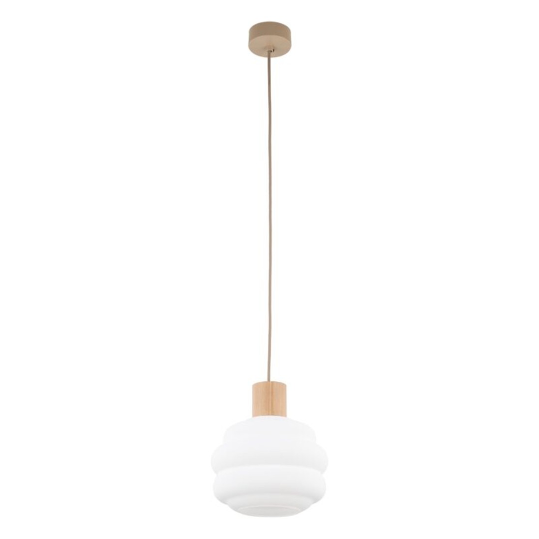 Pendant Lamp E27 – White & Sabia