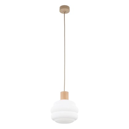 Pendant Lamp E27 – White & Sabia