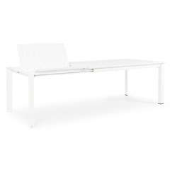 Extendable Table  White 160-240x100cm