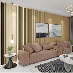 Acoustic Panel Natural White Oak 600x2800mm