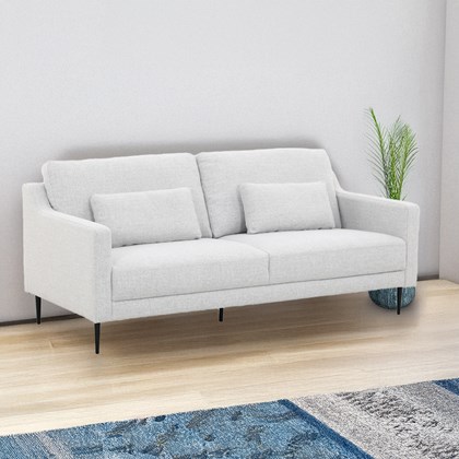 3-Seater Sofa - White