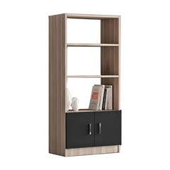 Book Shelf Oak Larex Black
