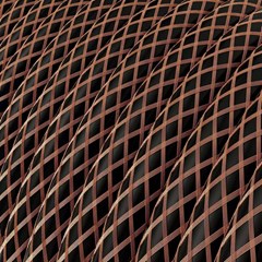 Electric Cable With Copper Mesh - Black