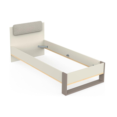 Children's Bed – Beige & Grey