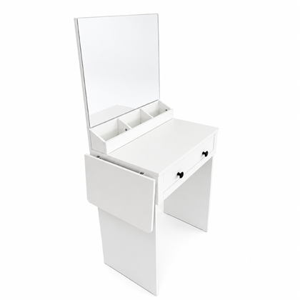 LED Dressing Table with Melamine USB Socket  60x140– White