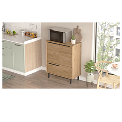 Multipurpose Cabinet Light Oak