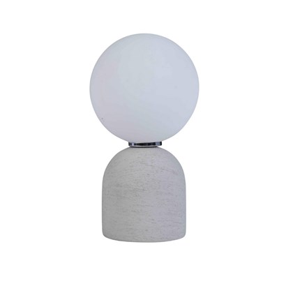 Rounded Clay Table Lamp H22