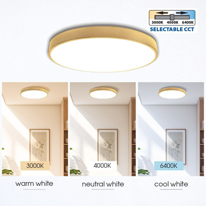LED ceiling lighting fixture