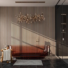 Acoustic Panel White Oak 600x2800mm