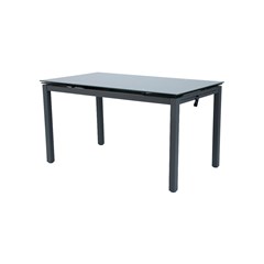 Extendable Table 140-200 – Tempered Glass Grey