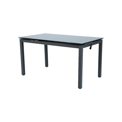 Extendable Table 140-200 – Tempered Glass Grey